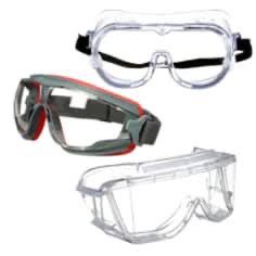 Safety Goggles and Face Shield